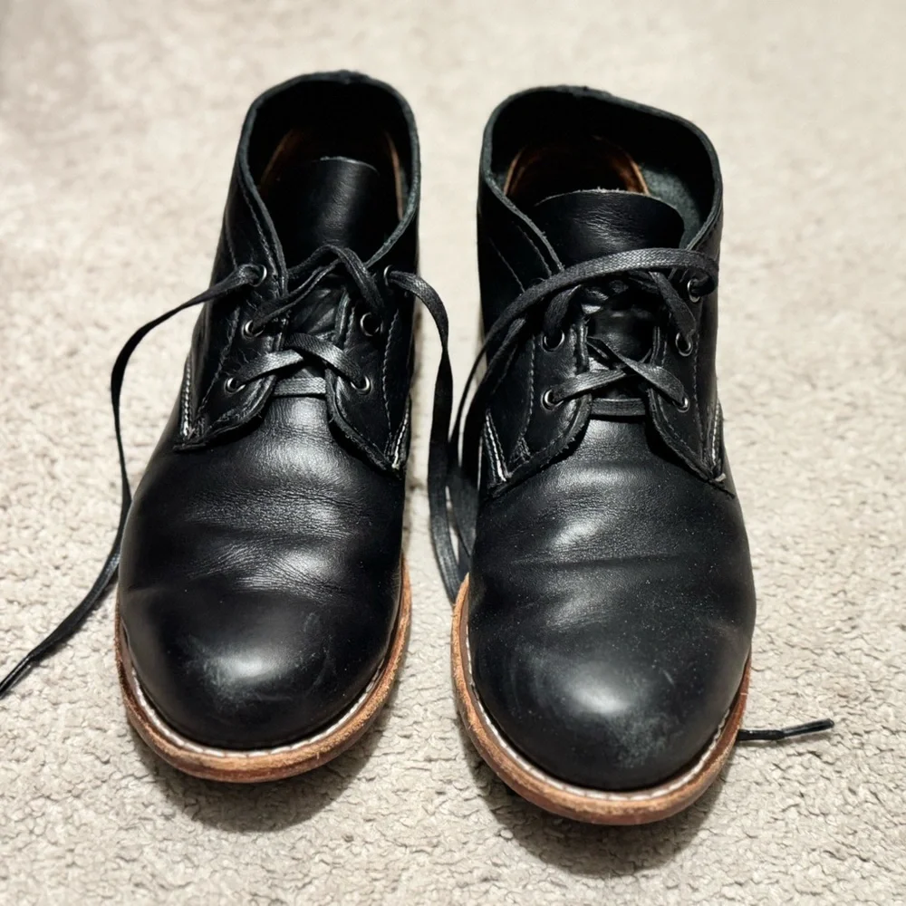Wolverine Men's Black Leather Chukka Boots 1000 Mile W40592 RARE 10D - Picture 2 of 6